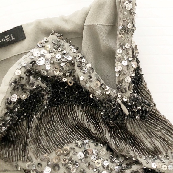 ZARA SEQUIN MINI SKIRT (BRAND NEW) - Picture 4 of 4